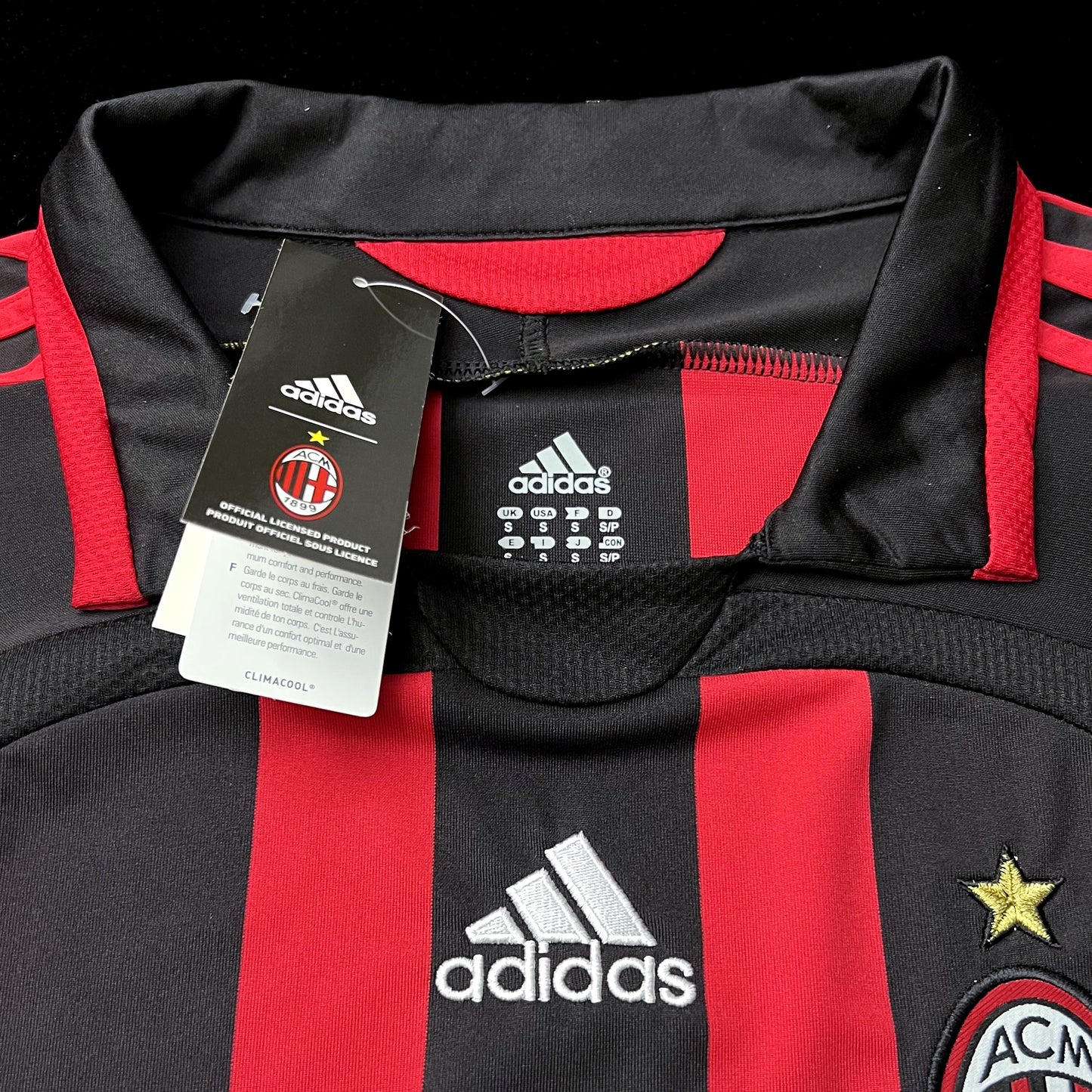 Camisa Retrô AC Milan 06/07 Mandante - Tamanhos S-XXL (Tailandesa)