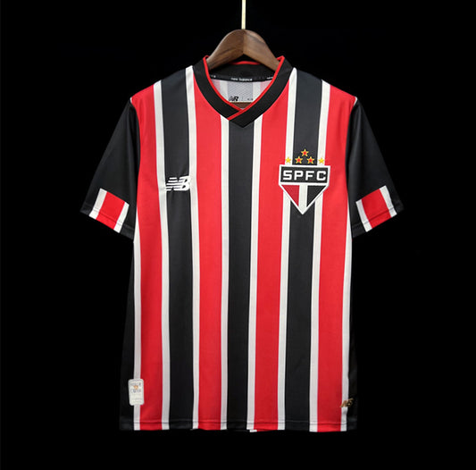 Camisa São Paulo 24/25 Visitante - Tamanhos S-XXXXL (Tailandesa)