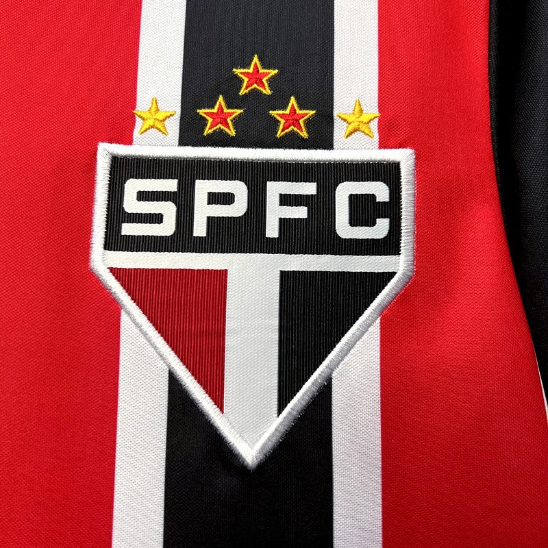 Camisa São Paulo 24/25 Visitante - Tamanhos S-XXXXL (Tailandesa)