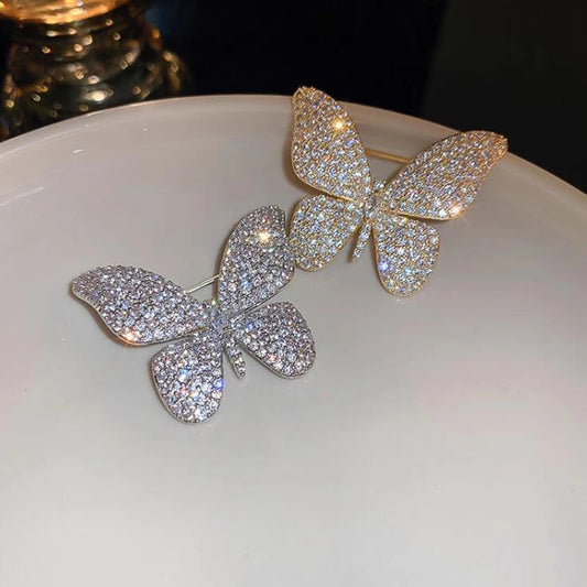 Elegante Pin de Cristal para Mulheres