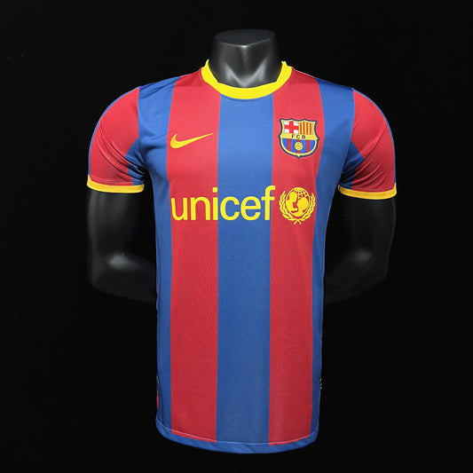 Camisa Retrô Barcelona 10-11 Mandante - Tamanhos S-XXL (Tailandesa)