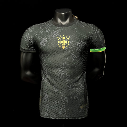 Camisola de Jogador 2023/2024 Brasil Preta - Tamanhos S-XXL