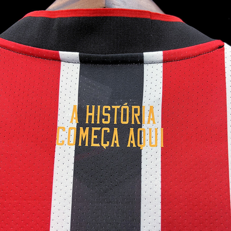 Camisa São Paulo 24/25 Visitante - Tamanhos S-XXXXL (Tailandesa)